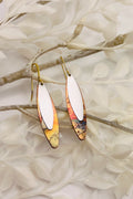 Small Surf Mixed Metal Earring