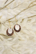 Oval Dangle Earring
