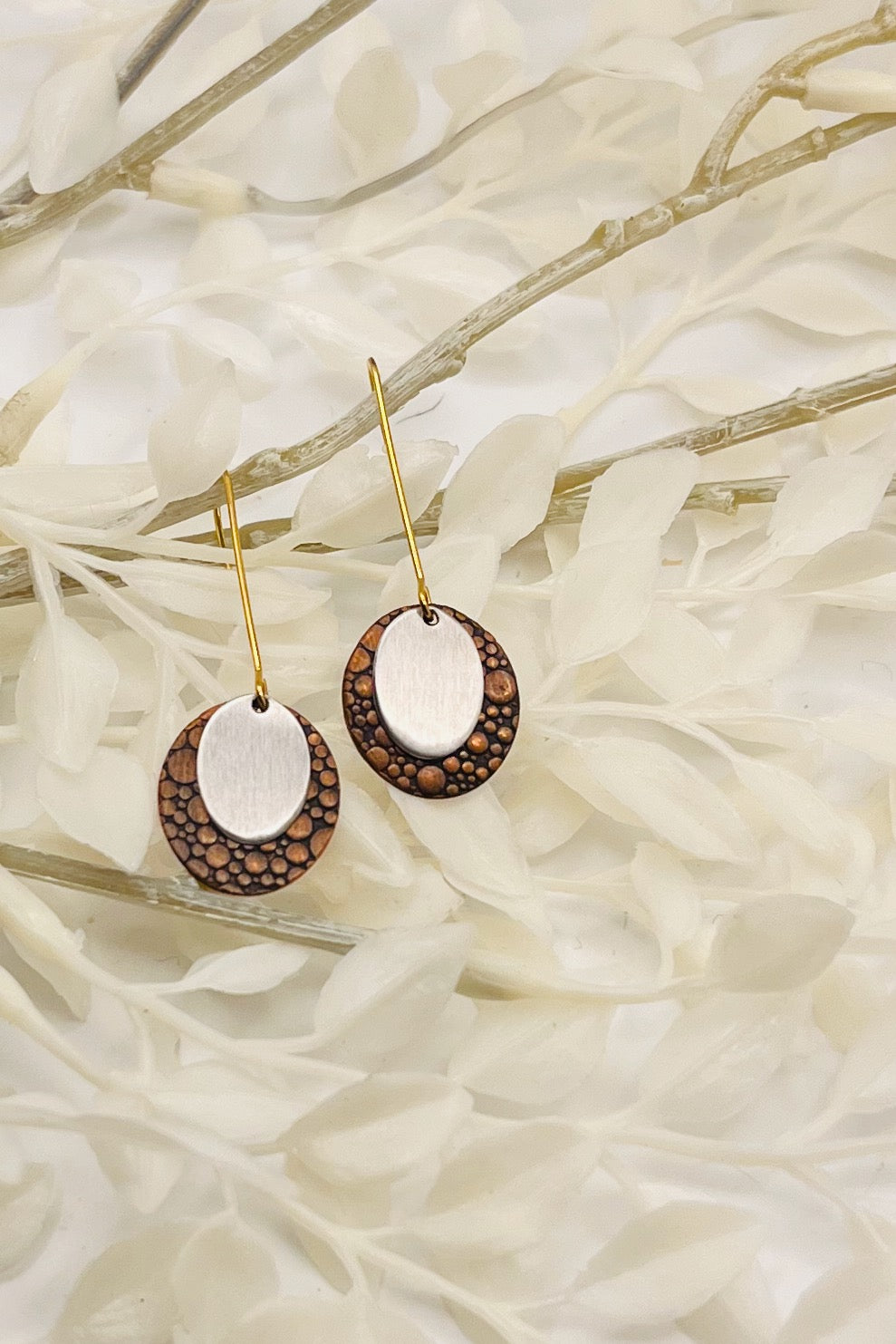Oval Dangle Earring