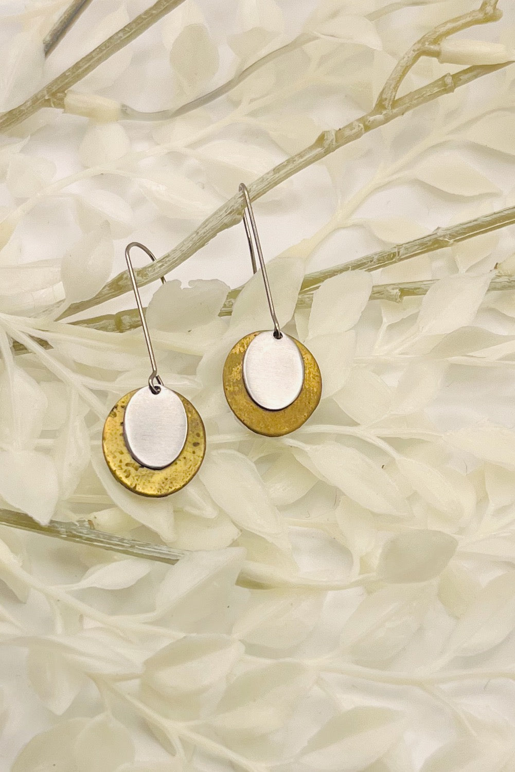 Oval Dangle Earring